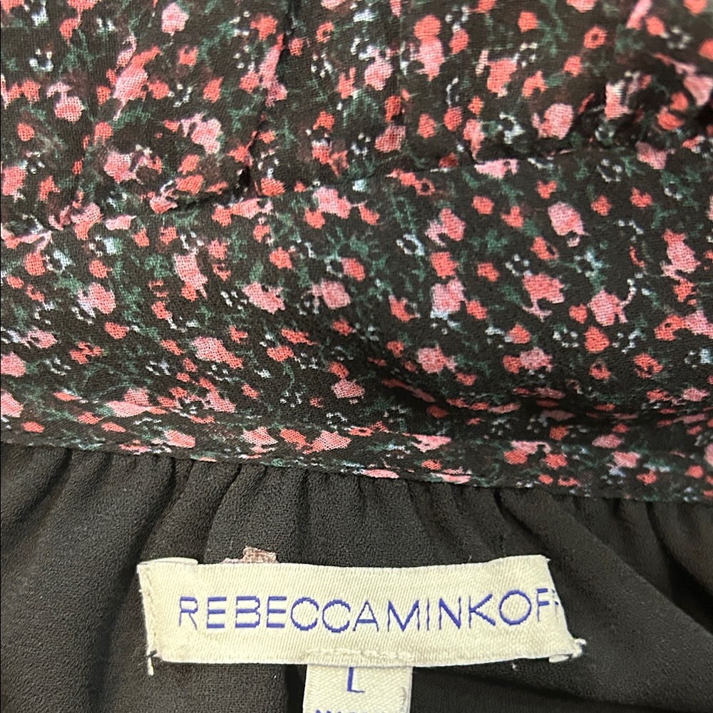 Rebecca Minkoff Black Sheer Blouse - Picture 8 of 8
